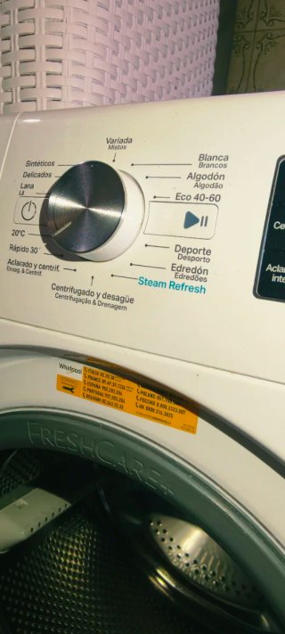 Lavadora Whirlpool 8kg