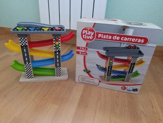 Pista de Carreras de Madera Playtive