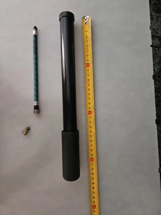 Inflador de bicicleta y accesorios