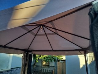 Carpa Cenador de Jardín 3x3m.