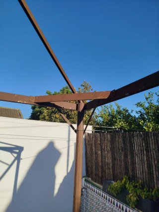 Carpa Cenador de Jardín 3x3m.