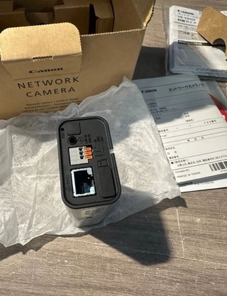 Cámara mini IP tipo caja Canon VBS900F F