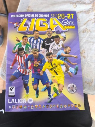 Álbum Cromos Liga 2026-2027 Panini