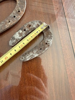 2 Herraduras Antiguas de Hierro