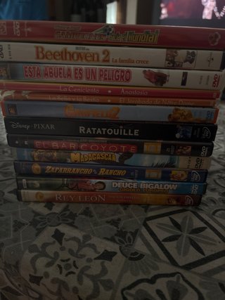 Lote de 11 Películas Infantiles en DVD