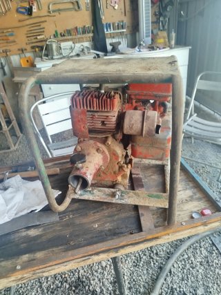 Vibrador de hormigón de gasolina