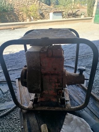 Vibrador de hormigón de gasolina