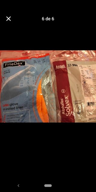 Guantes de trabajo y químicos FineDex