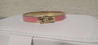 Pulsera Acero Inoxidable Dorada y Rosa inspiración