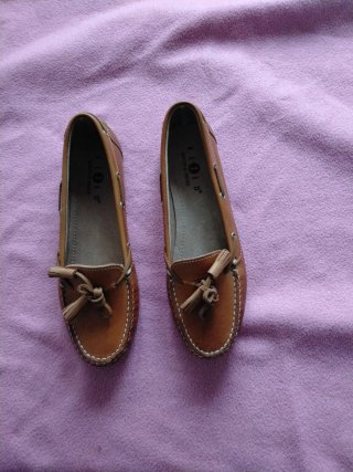 Mocasines Vexed Marrones Talla 39 blanditos