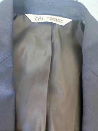 Americana Zara Negra Talla S