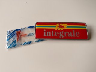 Emblema Lancia HF Integrale