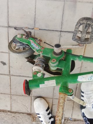 Bicicleta de payaso pequeña