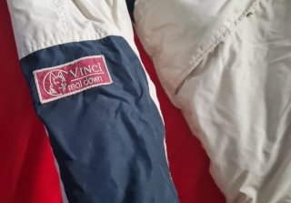 Chaqueta Vinci Beige y Azul Talla XXL