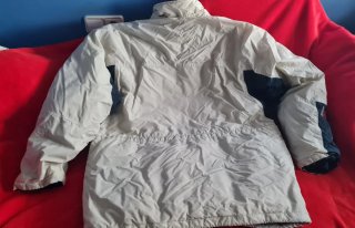 Chaqueta Vinci Beige y Azul Talla XXL