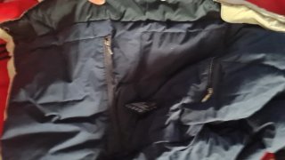 Chaqueta Vinci Beige y Azul Talla XXL