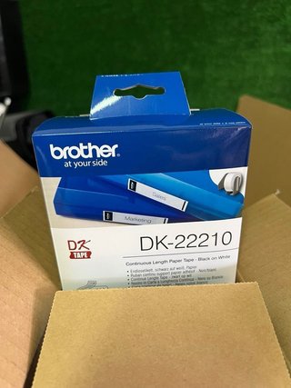 Brother DK-22210 Cinta Continua Papel Blanco