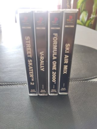 4 Juegos PlayStation 1 (PS1)