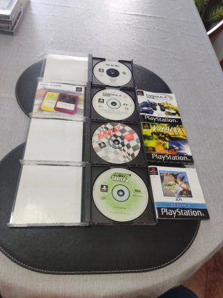 4 Juegos PlayStation 1 (PS1)