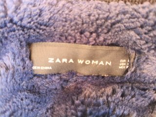 Abrigo Zara Mujer Verde Militar