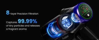 Aspirapolvere senza fili a led Avalsor Cyber G9