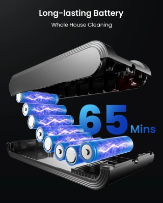 Aspirapolvere senza fili a led Avalsor Cyber G9