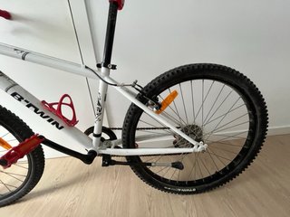 Bicicleta de Montaña Btwin Blanca