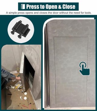 Puerta oculta para pladur