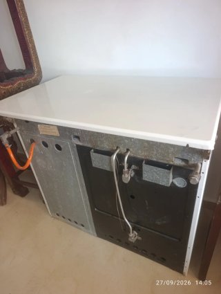 Cocina de gas butano con horno Superser