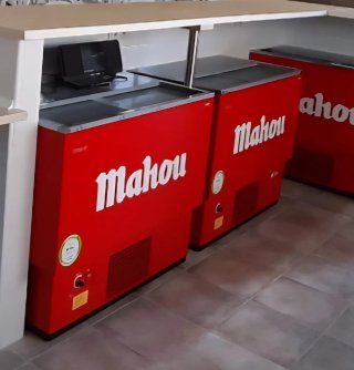 Botellero Mahou 2 puertas