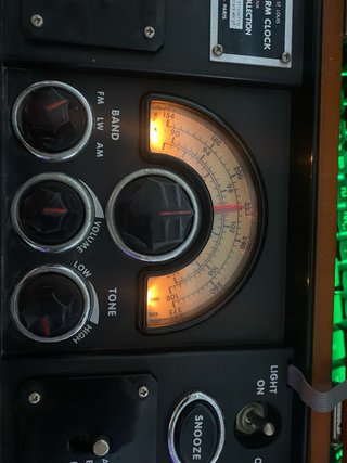 Radio Despertador Vintage Spirit of St. Louis