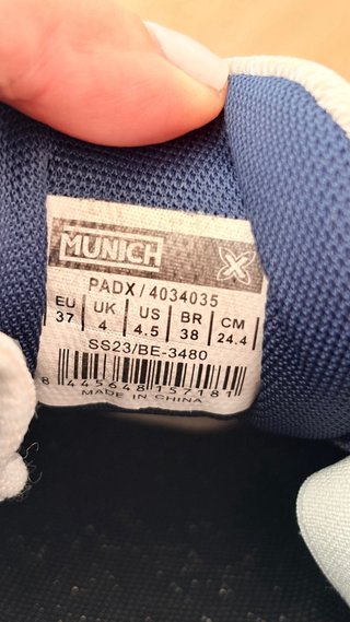 Zapatillas Padel Munich Talla 37