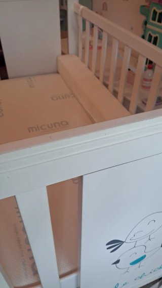 Cuna Micuna con Kit Colecho y Colchón (120x60)