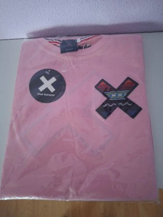 Camiseta Blue Banana Rosa Talla M