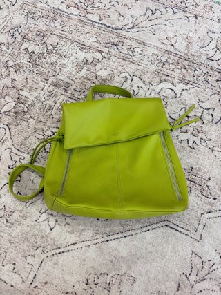 Mochila Misako verde polipiel