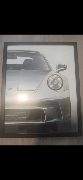 Set de 3 Cuadros Porsche