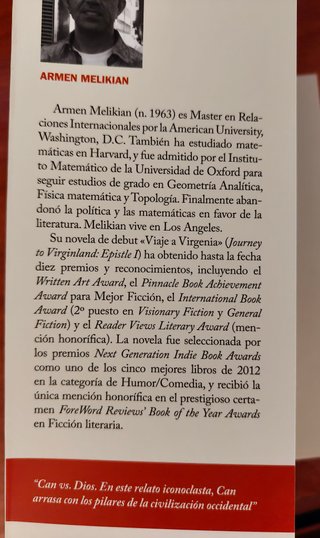 Viaje a Virgenia NUEVO Armen Melikian