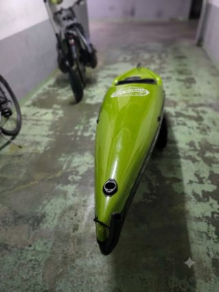 Kayak Donaj,Baca, Carrito, Remo, Cubre, Chalecox2