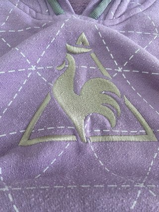 Sudadera Le Coq Sportif Morada