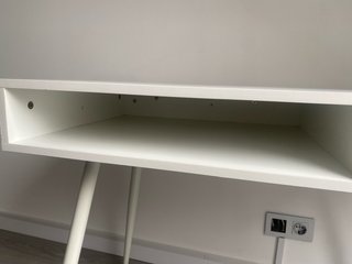 Escritorio blanco diseño escandinavo