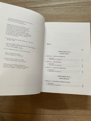 Libro Ampliación de cálculo Ejercicios