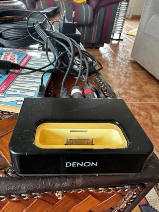 Base Denon para iPod/iPhone para conectar a equipo