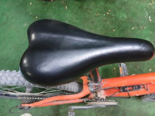 Bicicleta de Montaña Naranja