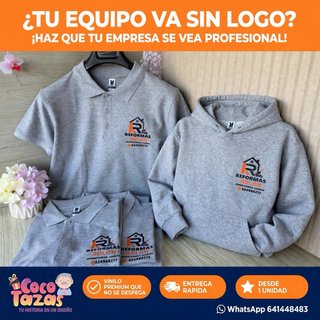 Camiseta sudadera personalizada con logo