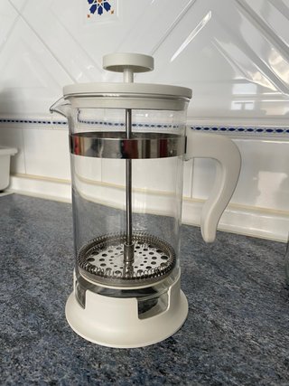 Cafetera de émbolo de cristal