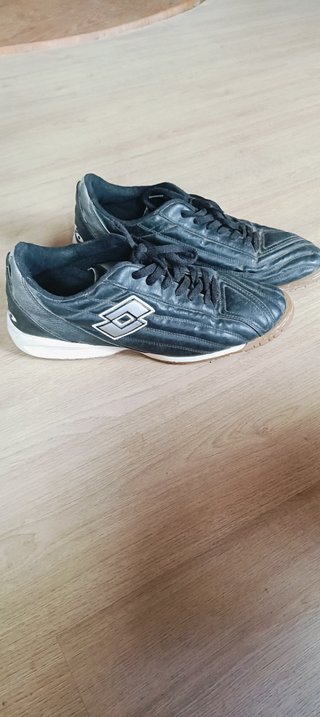 Zapatillas Fútbol Sala Lotto Negras