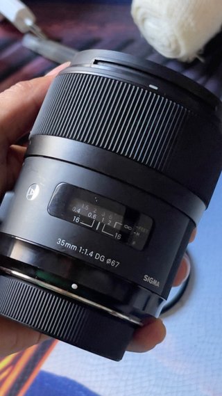 Objetivo Sigma 35mm F1.4 DG Art