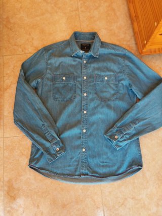 Camisa vaquera Springfield hombre