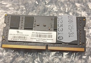 Memoria RAM 16GB DDR4 3200MHz Portátil
