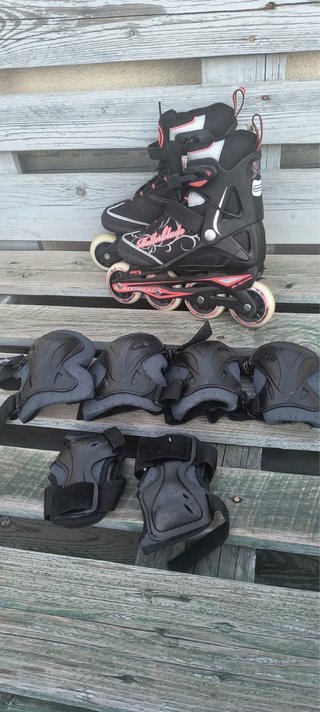 Patines Rollerblade Spirit XTM Talla 38+Proteccion